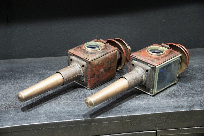 Victoriaanse tijd Lantern - 60 cm (Zonder Minimumprijs), Antiquités & Art, Curiosités & Brocante