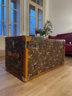 Opbergkoffer - Kalfsleer - Baule vintage Piero Guidi, Maison & Meubles