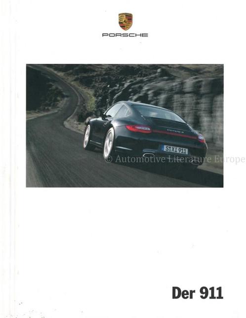 2010 PORSCHE 911 CARRERA | TARGA HARDCOVER BROCHURE DUITS, Livres, Autos | Brochures & Magazines, Enlèvement ou Envoi
