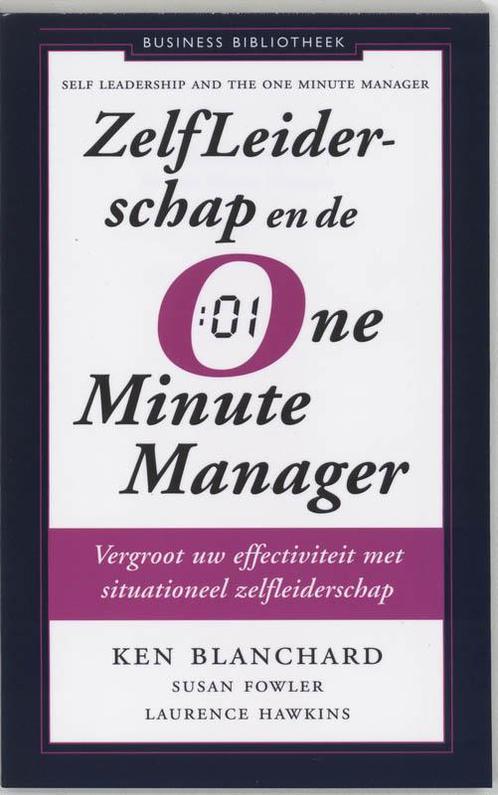 Zelfleiderschap en de One-Minute Manager / Business, Livres, Science, Envoi