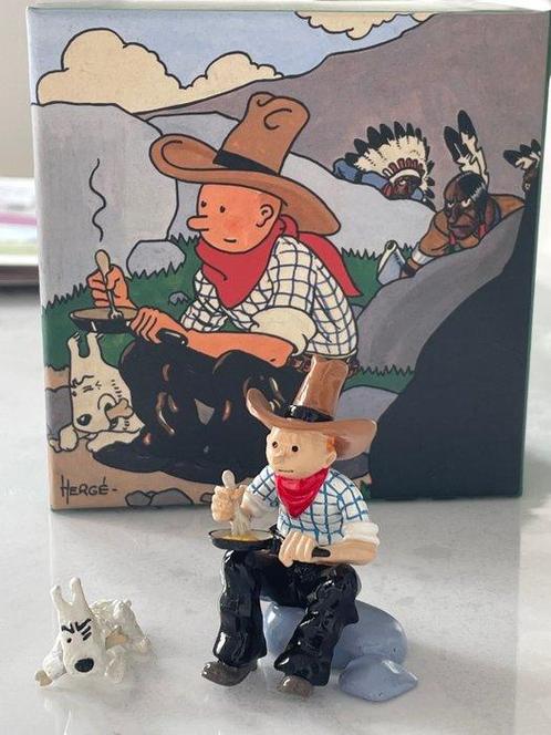 Tintin - Figurine Moulinsart 46529 - Tintin en Amérique -, Boeken, Stripverhalen