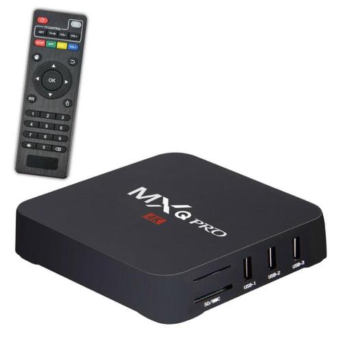 MXQ Pro 4K TV Box Mediaspeler Android Kodi - 1GB RAM - 8GB, TV, Hi-fi & Vidéo, Accessoires de télévision, Envoi