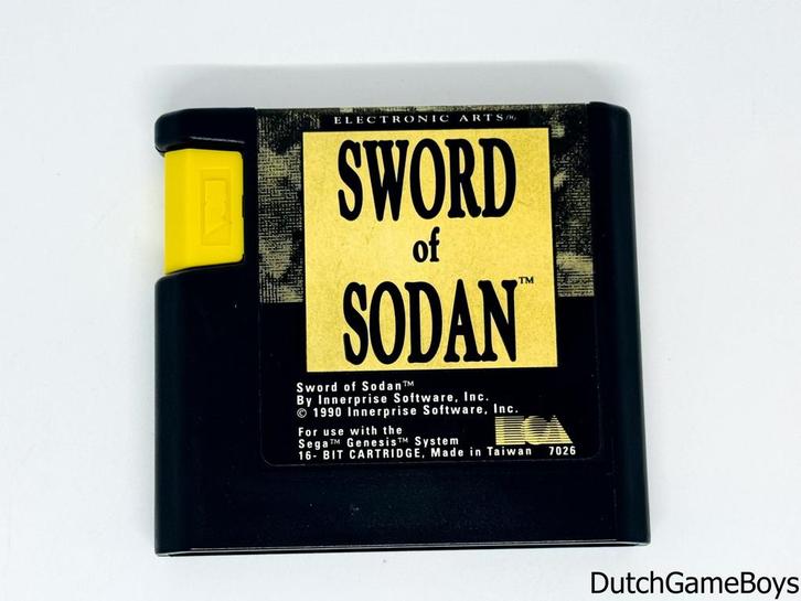 Sega Genesis / Megadrive - Sword Of Sodan, Games en Spelcomputers, Spelcomputers | Sega, Gebruikt, Verzenden