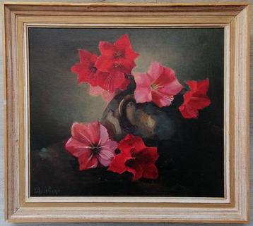 Frits Weiland (1888-1950) - Still life with red Amaryllis