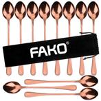 Fako Bijoux® - 12 Lange Lepels - Latte Macchiato - Longdrink, Verzenden, Nieuw