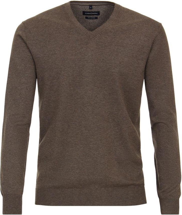 Casa Moda Pullover Bruin maat Maat 52/54 (L) Heren, Kleding | Heren, Truien en Vesten, Bruin, Nieuw, Maat 52/54 (L), Verzenden
