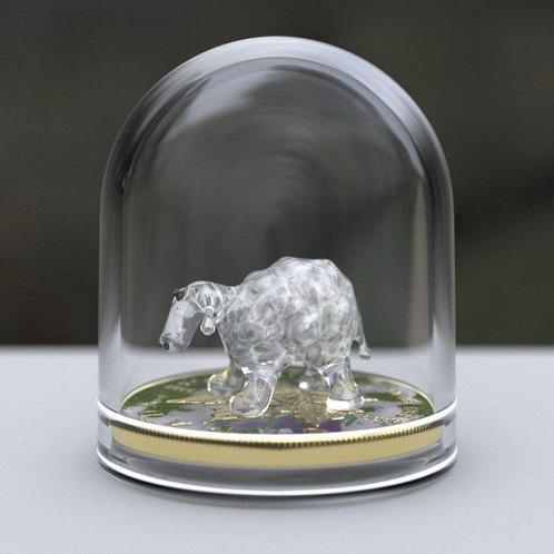 Canada. 5 Dollars 2022 Maple leaf - Murano glass Series, Postzegels en Munten, Munten | Europa | Niet-Euromunten