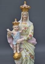 Statue, ND des Victoires - 42 cm - Porcelaine, Biscuit, Antiquités & Art