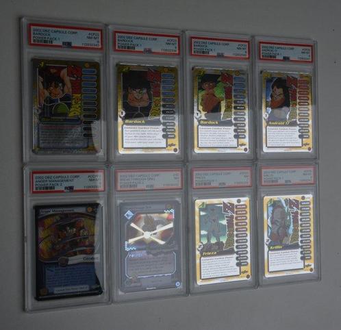 Score Entertainment - 8 Graded card - Dragon Ball Z -, Verzamelen, Overige Verzamelen