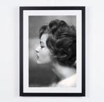 Romy Schneider 1962 - Fine Art Photography - Luxury Wooden, Verzamelen, Nieuw