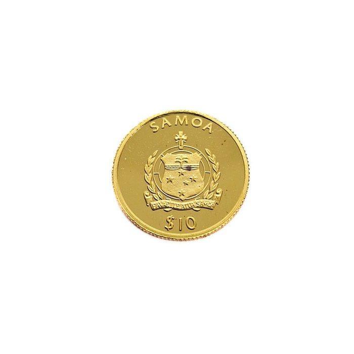 Samoa. 10 Dollars 2006 - Pope Johannes Paulus II, Postzegels en Munten, Edelmetalen en Baren