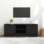 vidaXL Tv-meubel 102x35x36,5 cm bewerkt hout zwart, Huis en Inrichting, Kasten |Televisiemeubels, Verzenden, Nieuw