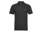 Veiling - Lyle &amp; Scott Plain Polo Shirt Charcoal Marl -