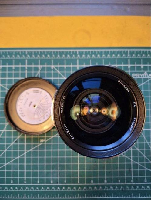 Carl Zeiss Distagon 40mm f/4 Objectif grand-angle, Audio, Tv en Foto, Fotocamera's Analoog