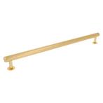 Meubelgreep groeven 480 mm oud goud, Klink of Kruk