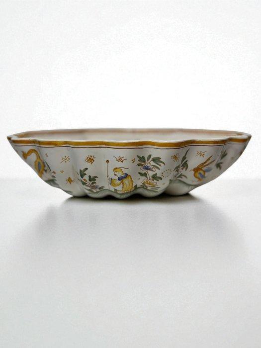 sculptuur, Fontaine et bassine décor moustier - 100 cm -, Antiek en Kunst, Antiek | Glaswerk en Kristal