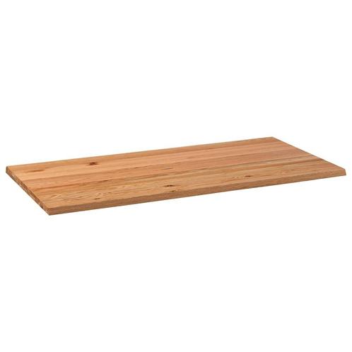 vidaXL Tafelblad rechthoekig 200x100x4,2 cm eikenhout, Huis en Inrichting, Tafelonderdelen, Nieuw, Verzenden