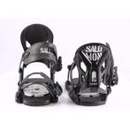 XS S snowboard bindingen SALOMON PIQ, black/silver ( TOP sta, Verzenden, Nieuw