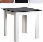 Eettafel - 4 personen - Eetkamer Tafel - Vierkant - Zwart -, Verzenden, Nieuw