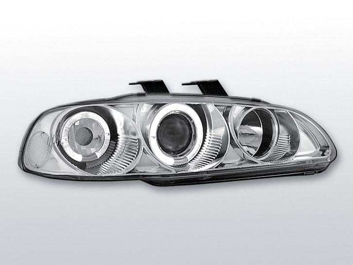 Koplampen Angel Eyes | Honda Civic 2-deurs / 3-deurs 1992-19, Auto-onderdelen, Verlichting, Nieuw, Honda, Verzenden