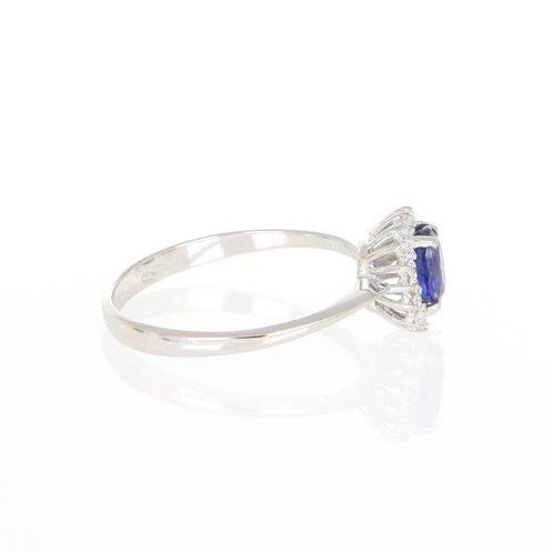 Zonder Minimumprijs - Ring - 18 karaat Witgoud - 1.25ct. tw., Handtassen en Accessoires, Ringen