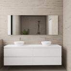 ACTIE BWS Badmeubel | Paris | Hoogglans Wit | 160 cm | met, Doe-het-zelf en Bouw, Ophalen of Verzenden, Nieuw, Bad