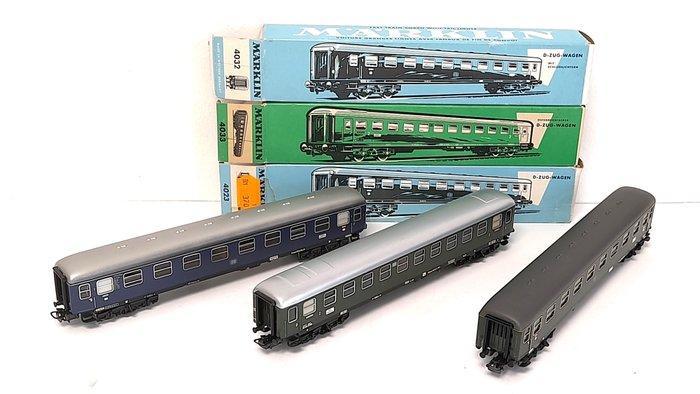 Märklin H0 - 4023, 4032, 4033 - Tender locomotief (3) -, Hobby en Vrije tijd, Modeltreinen | H0