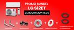 Bundel LG Airco 3.5kw + 3m wand montage -  Kant & Klaar set