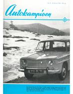 1964 AUTOKAMPIOEN MAGAZINE 8 NEDERLANDS, Ophalen of Verzenden