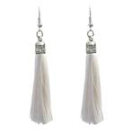 Fako Bijoux - Oorbellen - Kwast Romania - Wit, Verzenden, Nieuw