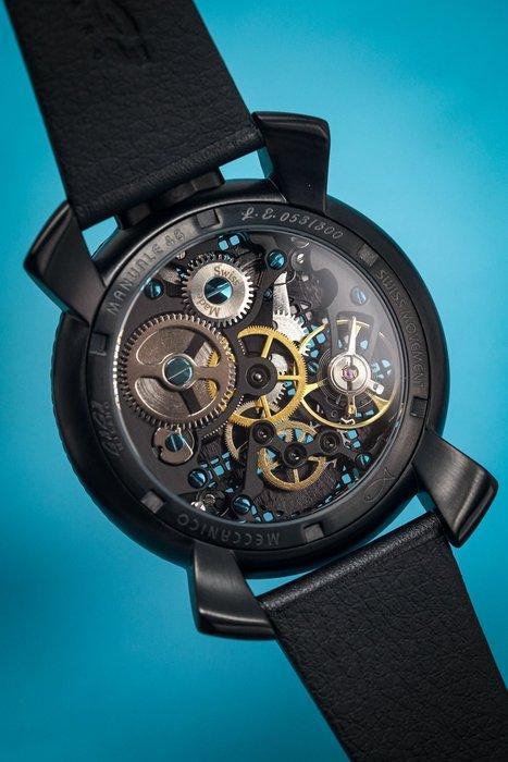 GaGà Milano - Vinicius Jr. Skeleton Steel Carbon Limited, Handtassen en Accessoires, Horloges | Heren