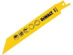 Veiling - 4x DeWalt Reciprozaagblad 152x1,4mm DT2384-QZ, Nieuw