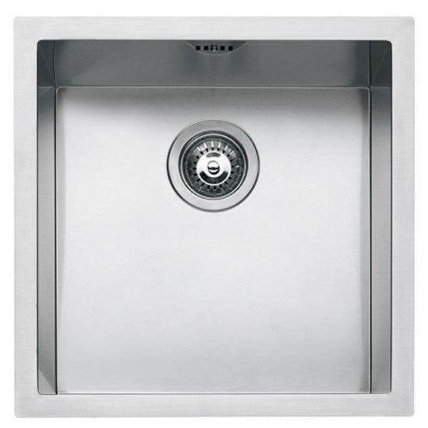 Bieden: Barazza stainless steel square sink 40 x 40 softtop, Doe-het-zelf en Bouw, Sanitair, Ophalen of Verzenden