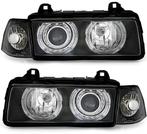 Xenon Look Koplampen met Angel Eyes voor BMW 3 Serie E36, Ophalen of Verzenden