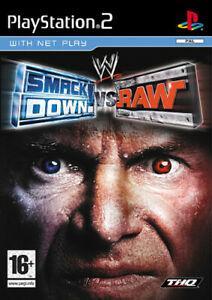 WWE SmackDown Vs. RAW (PS2) PEGI 16+ Sport: Wrestling, Consoles de jeu & Jeux vidéo, Jeux | Sony PlayStation 2, Envoi