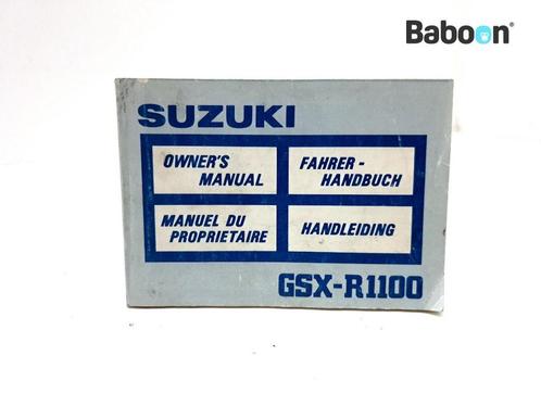 Livret dinstructions Suzuki GSX R 1100 1989-1992 (GSXR1100, Motoren, Onderdelen | Suzuki, Verzenden