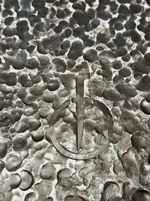 Hand Forged and Hammered Carbon Steel ø 28cm Pan - Pan -, Antiek en Kunst, Antiek | Keukengerei