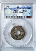 China, Zuidelijke Ming-dynastie 1 Cash 1674-1678 ( 3 coins )