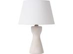 Veiling - 2x Lucide tafellamp TURA Ø20,5cm E14 wit, Nieuw