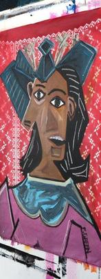 F. Green - Femme Mystère 3 (XL), Antiek en Kunst, Kunst | Schilderijen | Modern