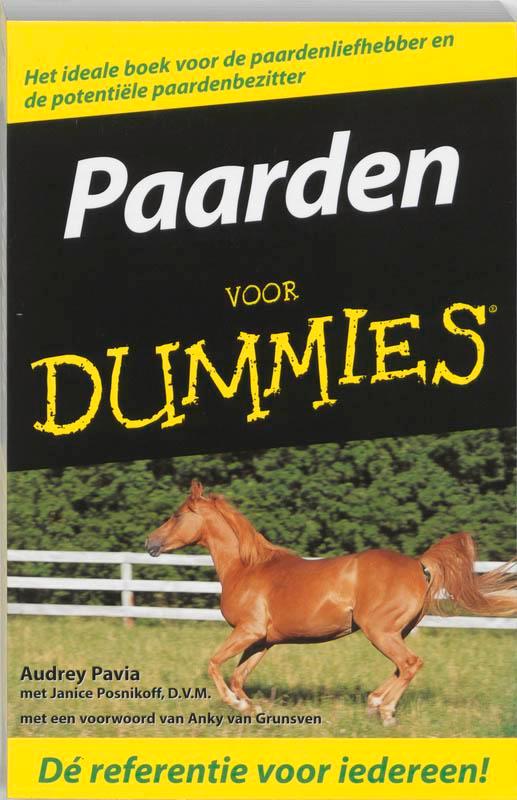 Paarden voor Dummies / Voor Dummies 9789043015264 A. Pavia, Boeken, Hobby en Vrije tijd, Gelezen, Verzenden