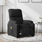 vidaXL Massagestoel elektrisch verstelbaar microvezelstof, Huis en Inrichting, Fauteuils, Verzenden, Nieuw