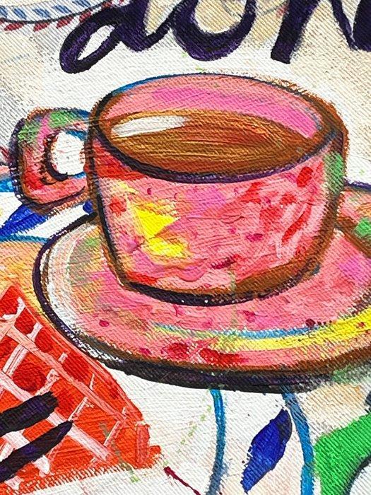 María Burgaz - Las horas XL, Antiquités & Art, Art | Peinture | Moderne