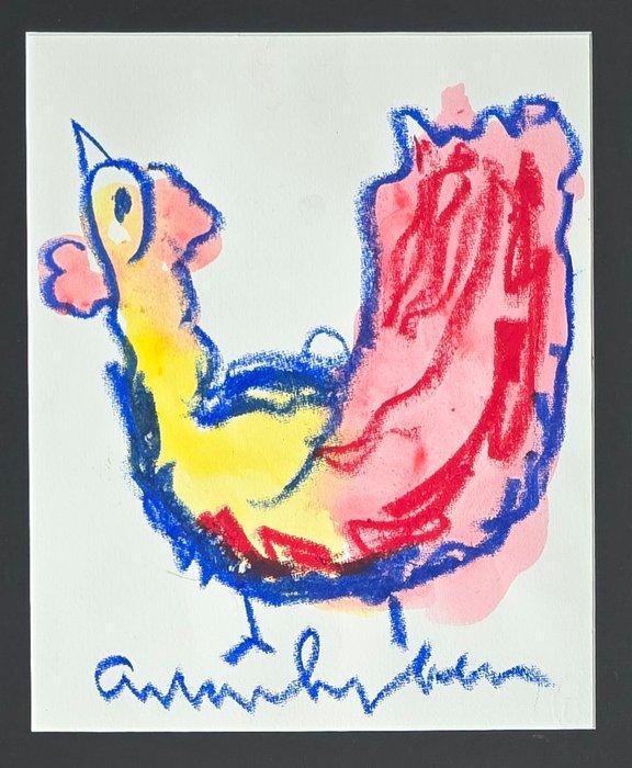 Anton Heyboer (1924-2005) - Kip, Antiek en Kunst, Kunst | Schilderijen | Modern