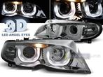 Xenon Look Koplampen met 3D LED Angel Eyes voor BMW 3 Serie, Ophalen of Verzenden