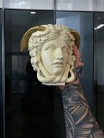 sculptuur, Vintage Medusa Gorgona Head with Snakes - 16 cm -