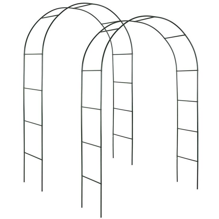 tectake 2 Rozenbogen - groen, Tuin en Terras, Overige Tuin en Terras, Verzenden