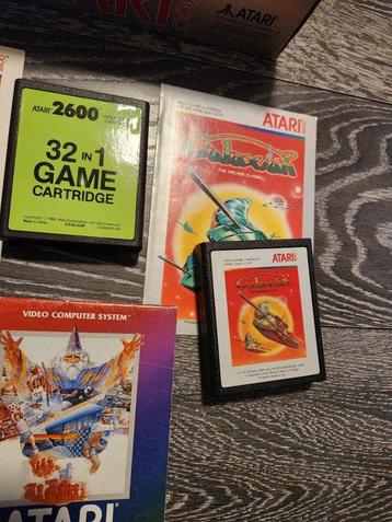 Atari - 2600 VCS - Atari 2600 jr with games - Videogame - In, Consoles de jeu & Jeux vidéo
