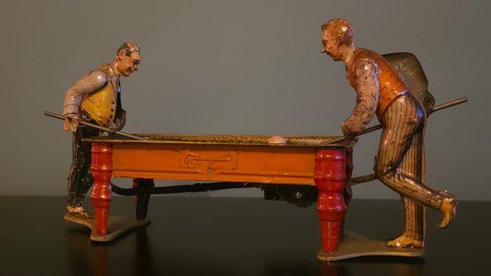 Gely - Blikken speelgoed - Rare Billiards Players, Unboxed -, Antiek en Kunst, Antiek | Speelgoed