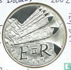 Bermuda 5 dollar 2002 (PROOF) 50ste verjaardag van de tr..., Timbres & Monnaies, Monnaies | Amérique, Verzenden, Losse munt